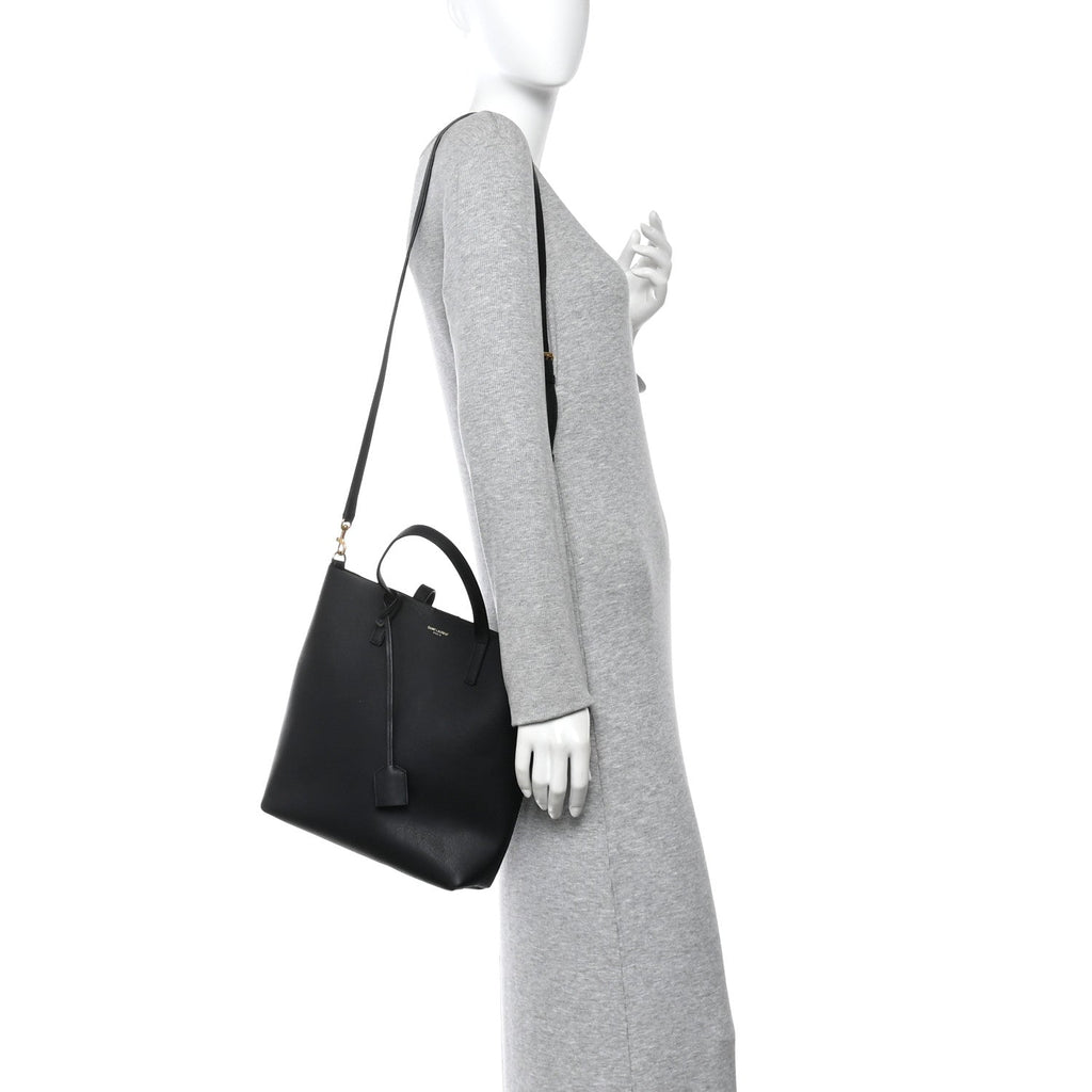 Calfskin Toy Shopping Tote Black