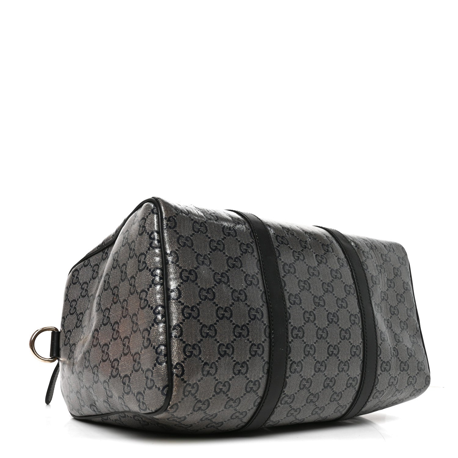 Crystal Monogram Medium Joy Boston Black