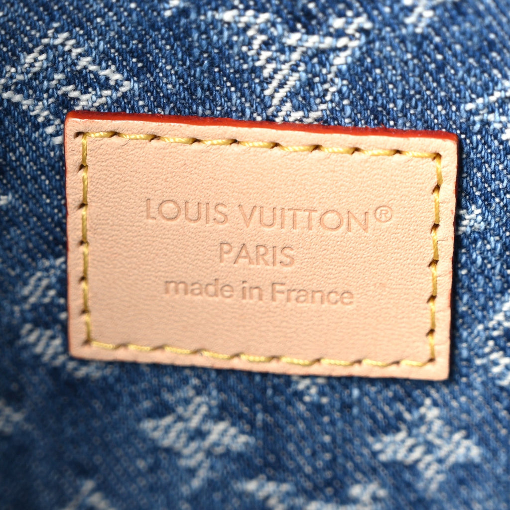 Monogram Denim Onthego PM Blue