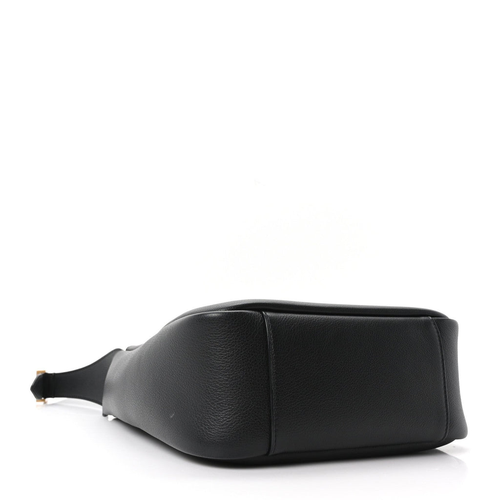 Smooth Calfskin Small Le 5 A 7 Soft Hobo Black