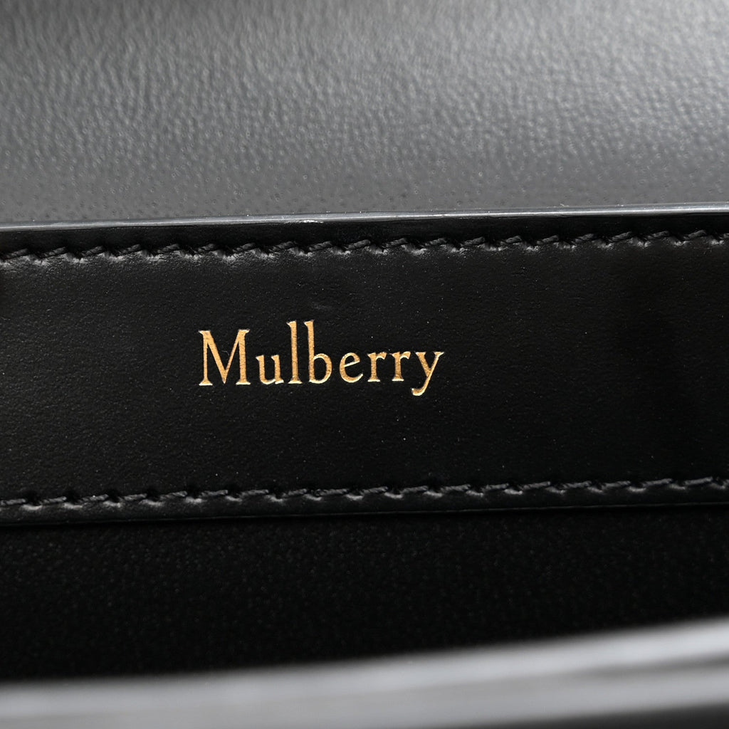 Super Lux Calfskin Small Pimlico Satchel Black