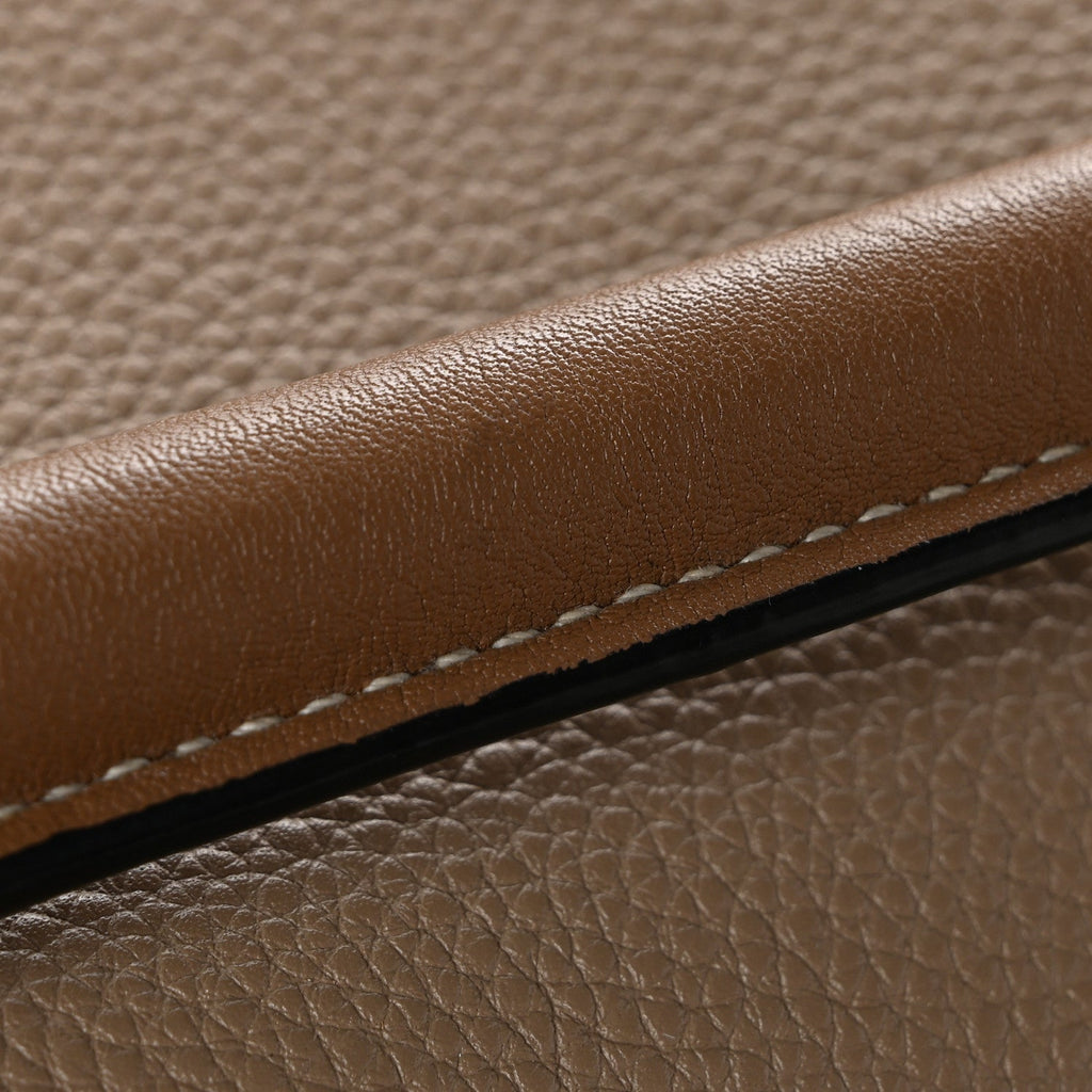 Grained Calfskin Small Puzzle Bag Sand Mink