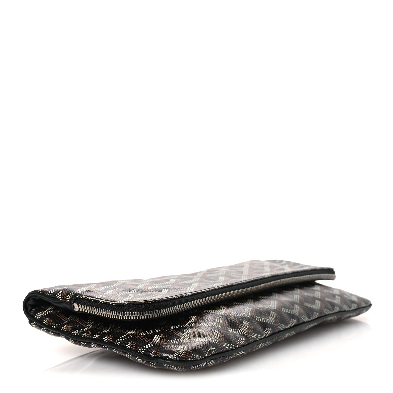 Goyardine Sainte Marie Soft Clutch Black