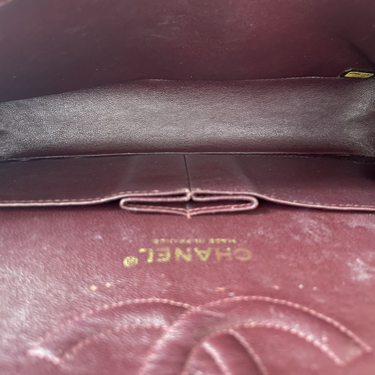 Chanel Timeless Vintage Medium Double Flap Lamb 2006