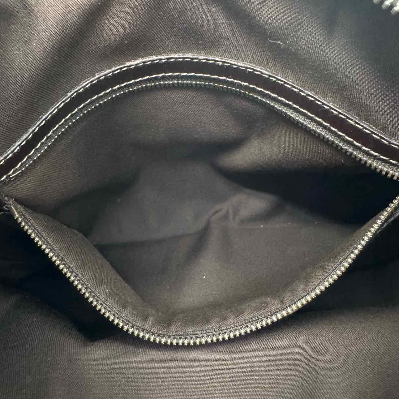 GUCCI Canvas Bamboo Horsebit Amalfi Hobo Bag