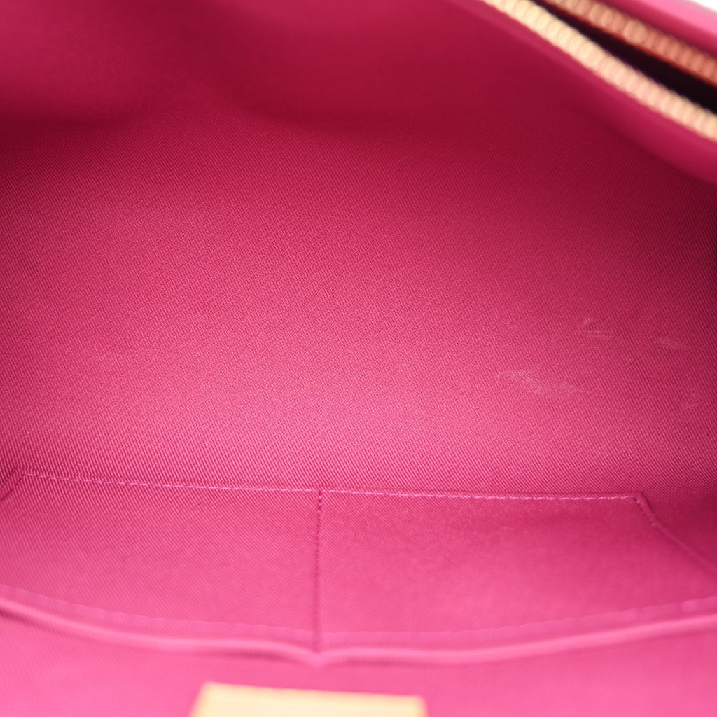 Monogram Cluny BB Bordeaux Fuchsia