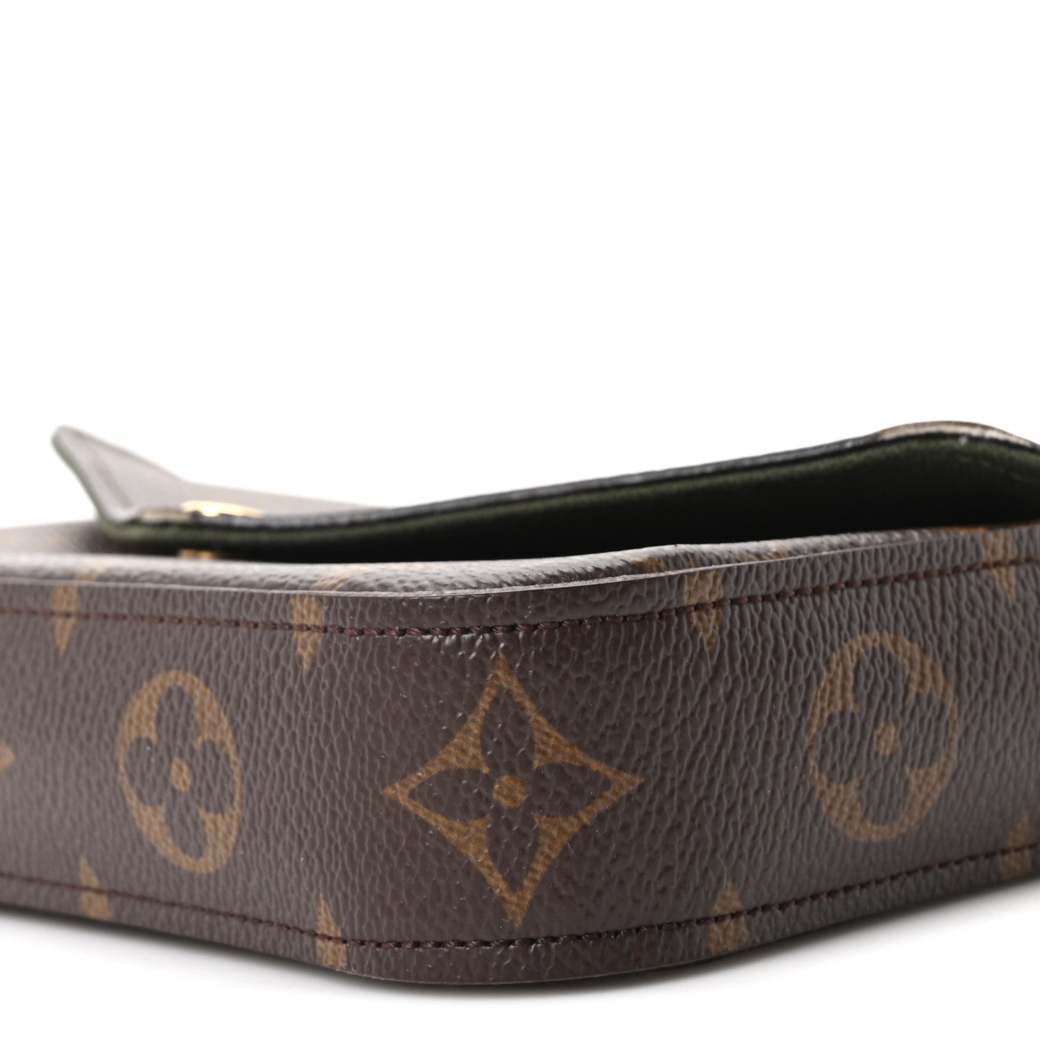 Monogram Felicie Strap & Go Kaki Kaki