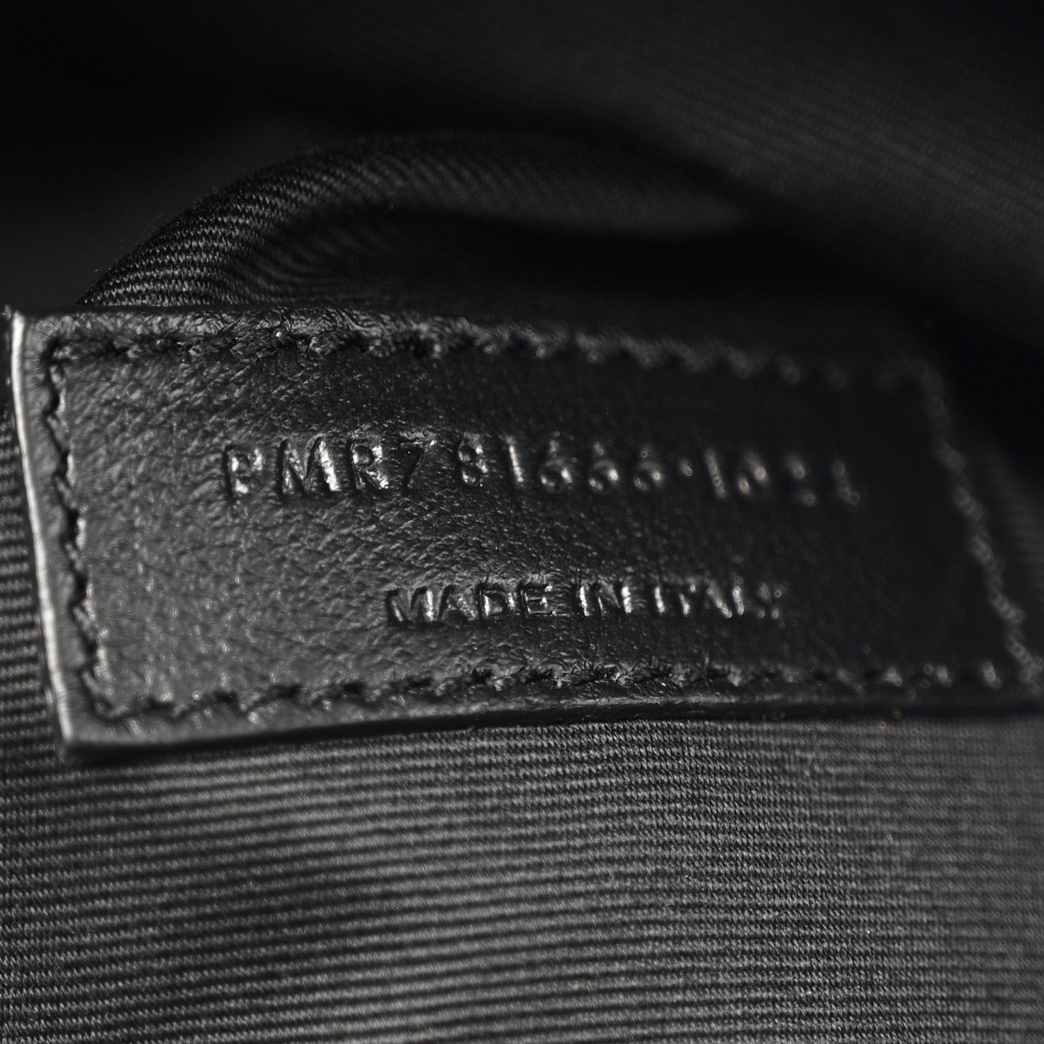 Lambskin Matelasse Monogram Medium Jamie 4.3 Pochon Black