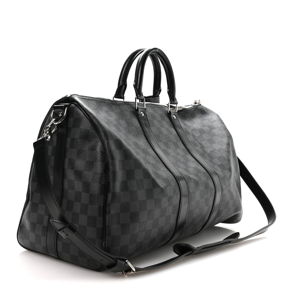 Damier Graphite Keepall Bandouliere 45