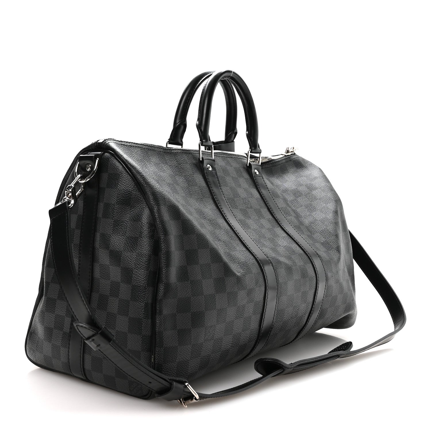 Damier Graphite Keepall Bandouliere 45