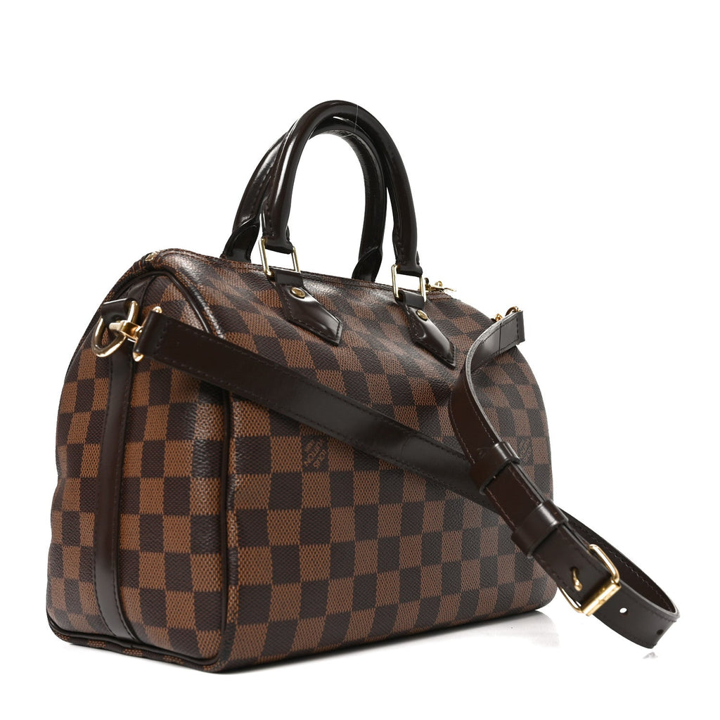 Damier Ebene Speedy Bandouliere 25