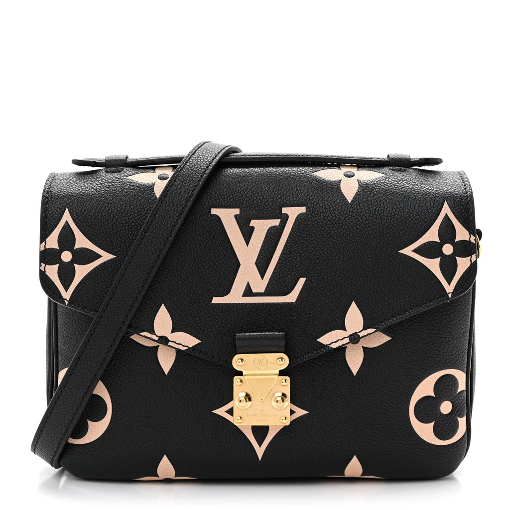 Empreinte Monogram Giant Pochette Metis Black Beige