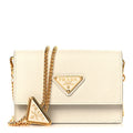 Saffiano Card Holder With Chain Talco