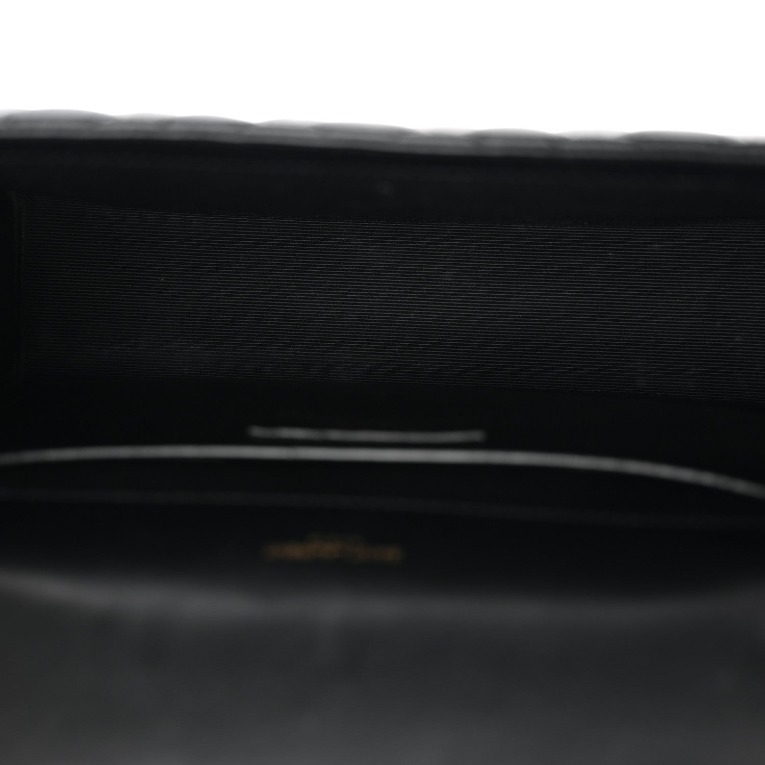 Lambskin Mixed Matelasse Triquilt Medium Monogram Satchel Black