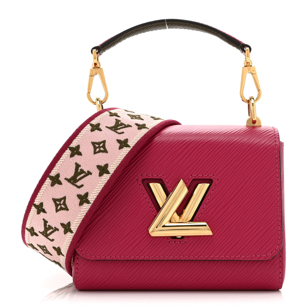 Epi Twist Shoulder Bag Mini Agathe Rose Pink