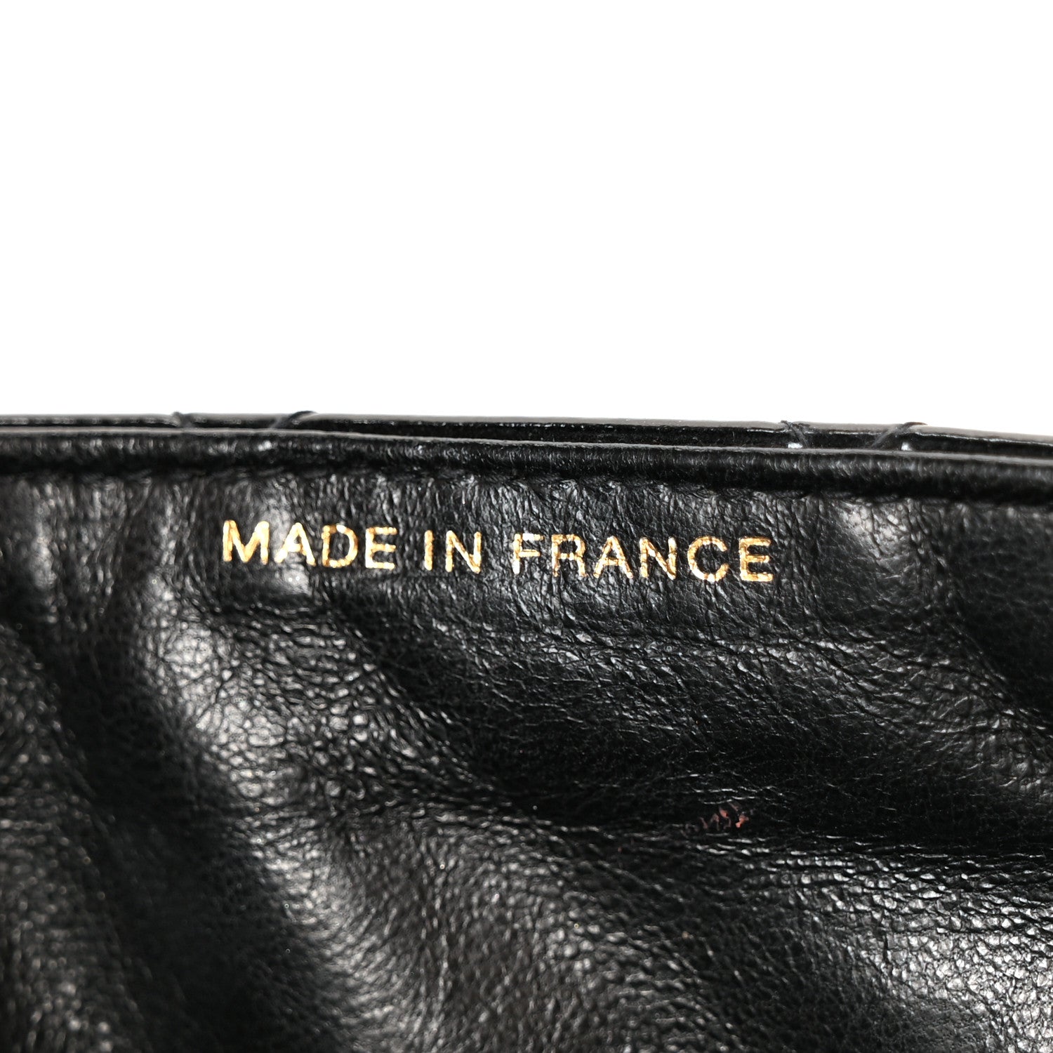 Patent Quilted Double Sided Shoulder Flap Bag Black