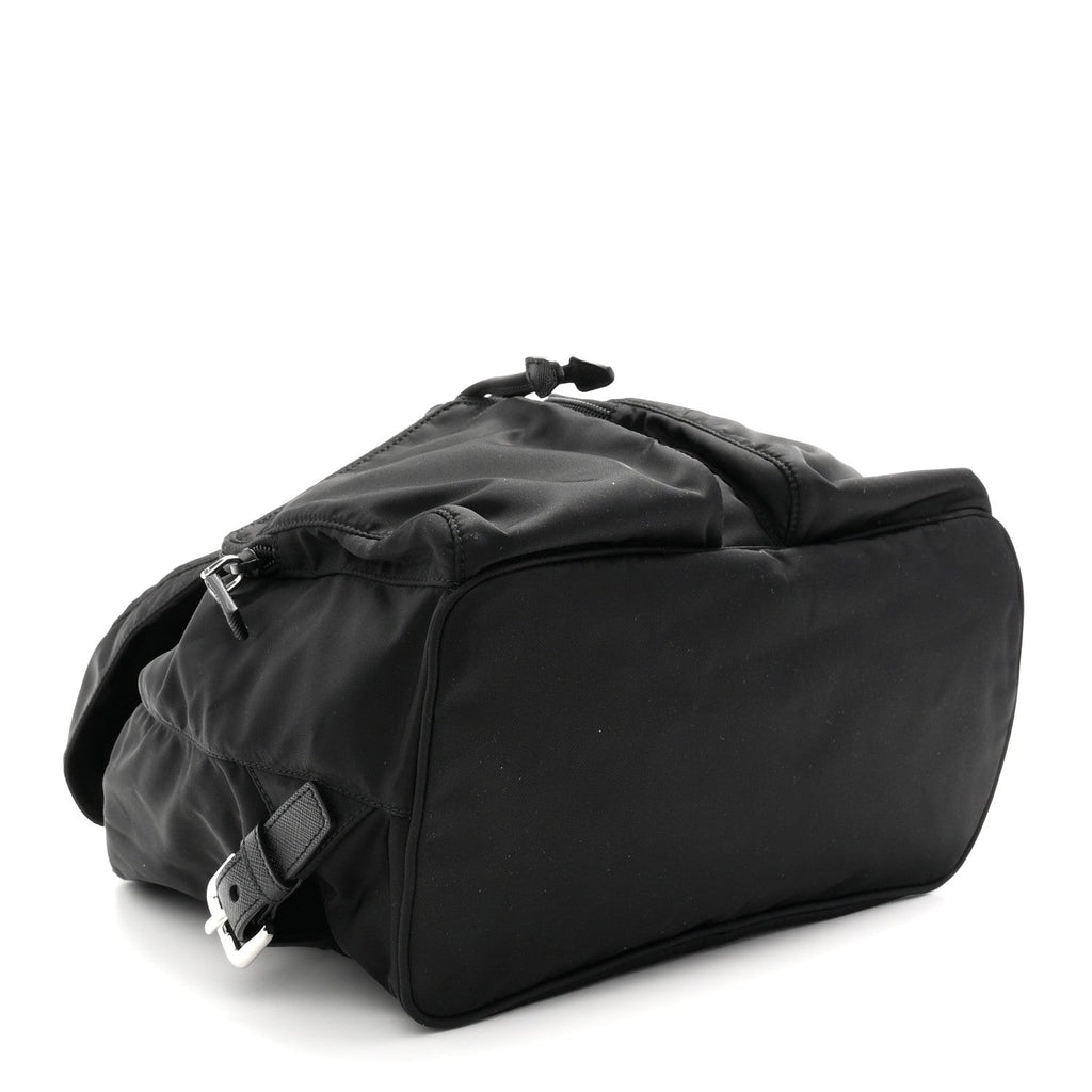 Nylon Vela Large Backpack Black