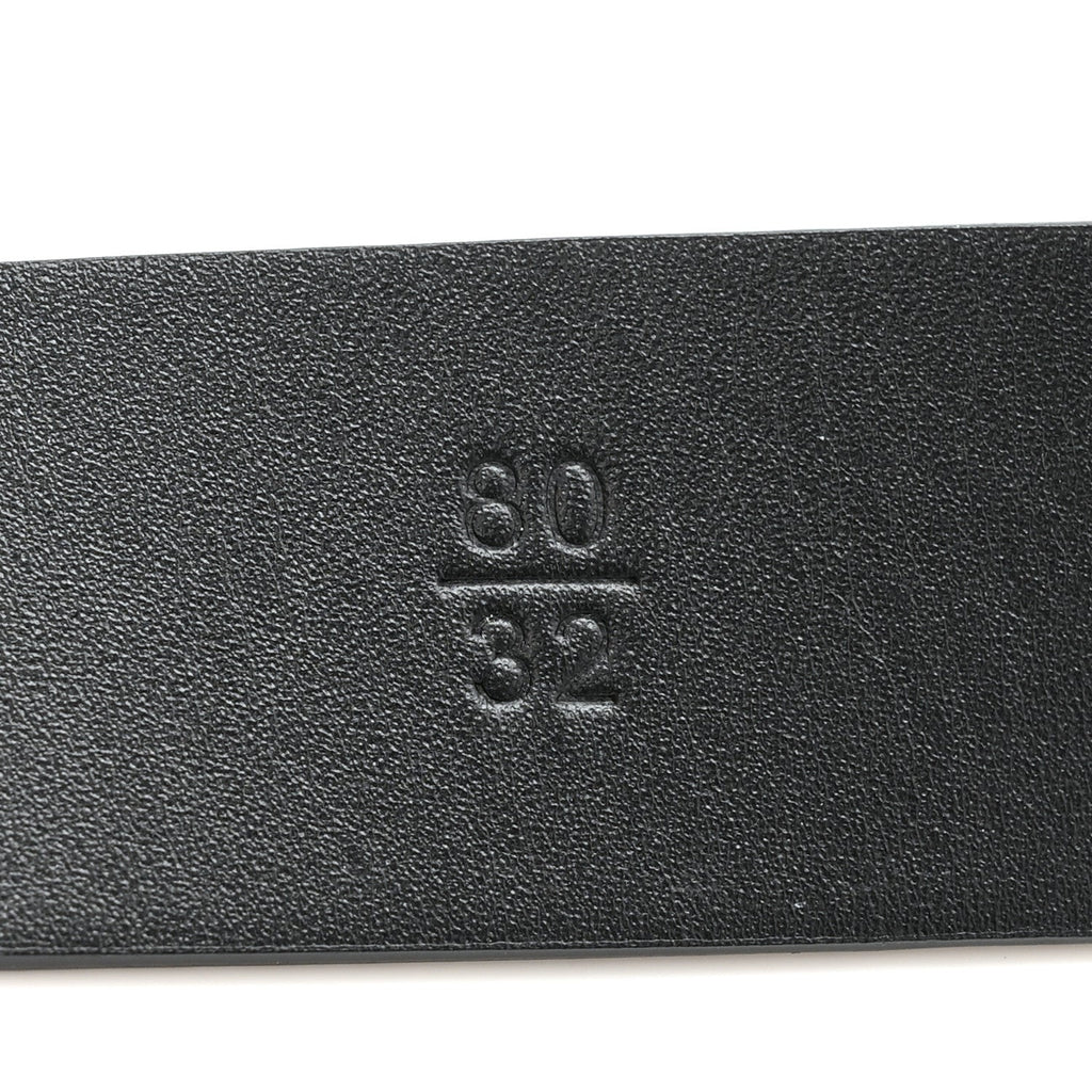 Caviar CC Quilted Belt 80 32 Black