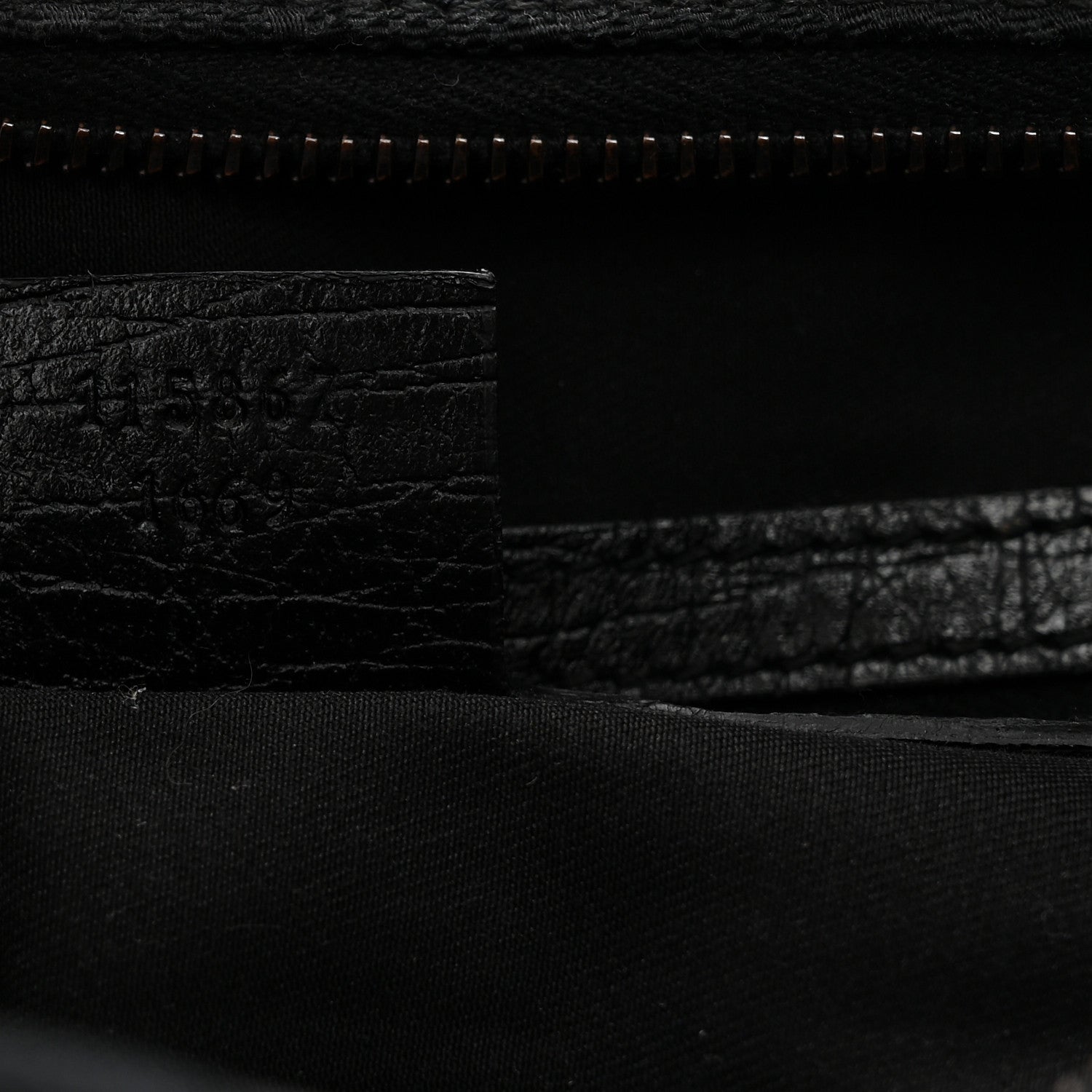 Monogram Medium Horsebit Chain Hobo Black