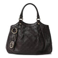 Guccissima Medium Sukey Tote Chocolate