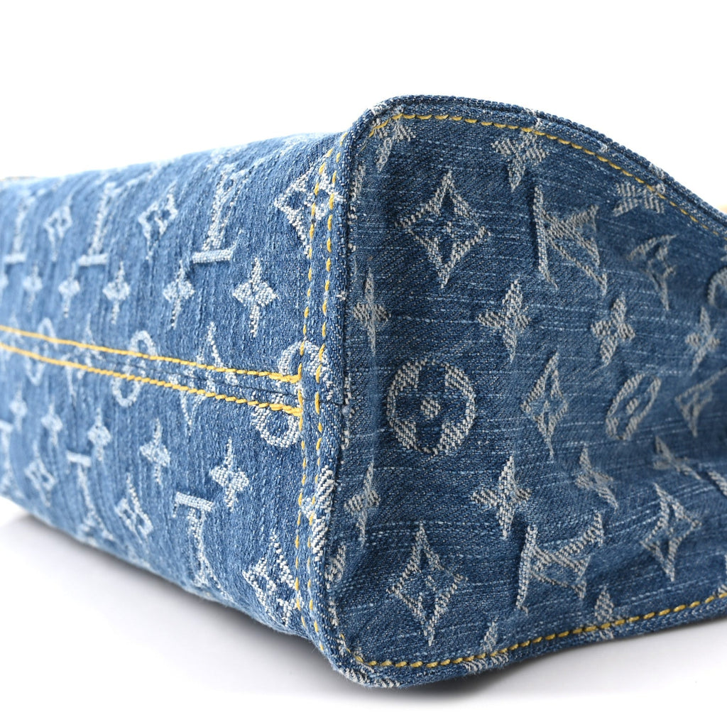 Monogram Denim Onthego PM Blue