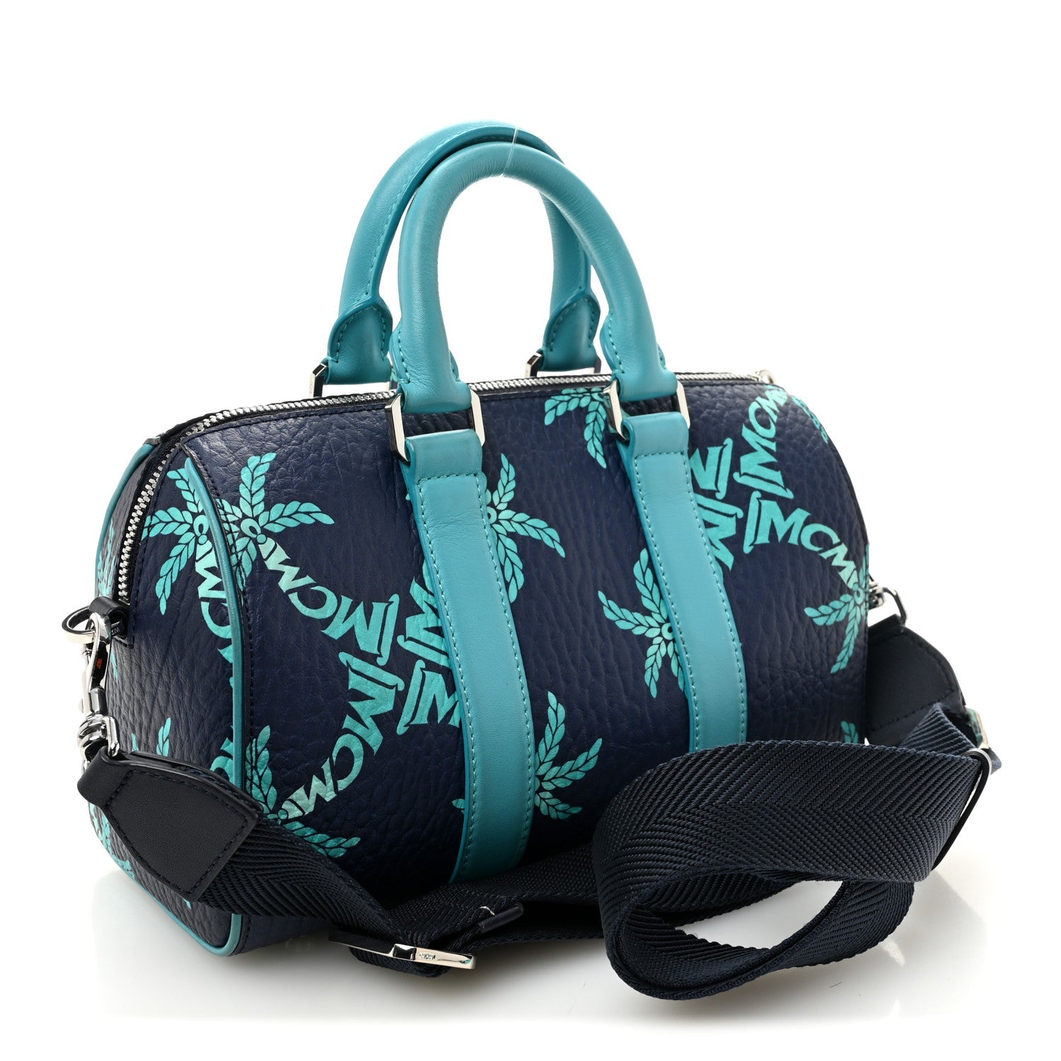Visetos Small Ella Palm Boston Bag Ceramic