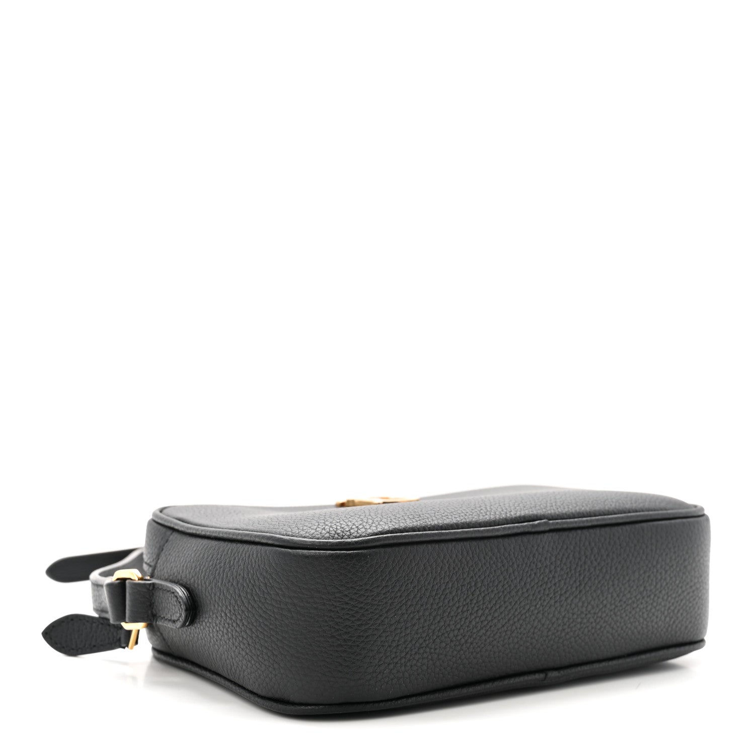 Grained Calfskin TB Small Camera Bag Black