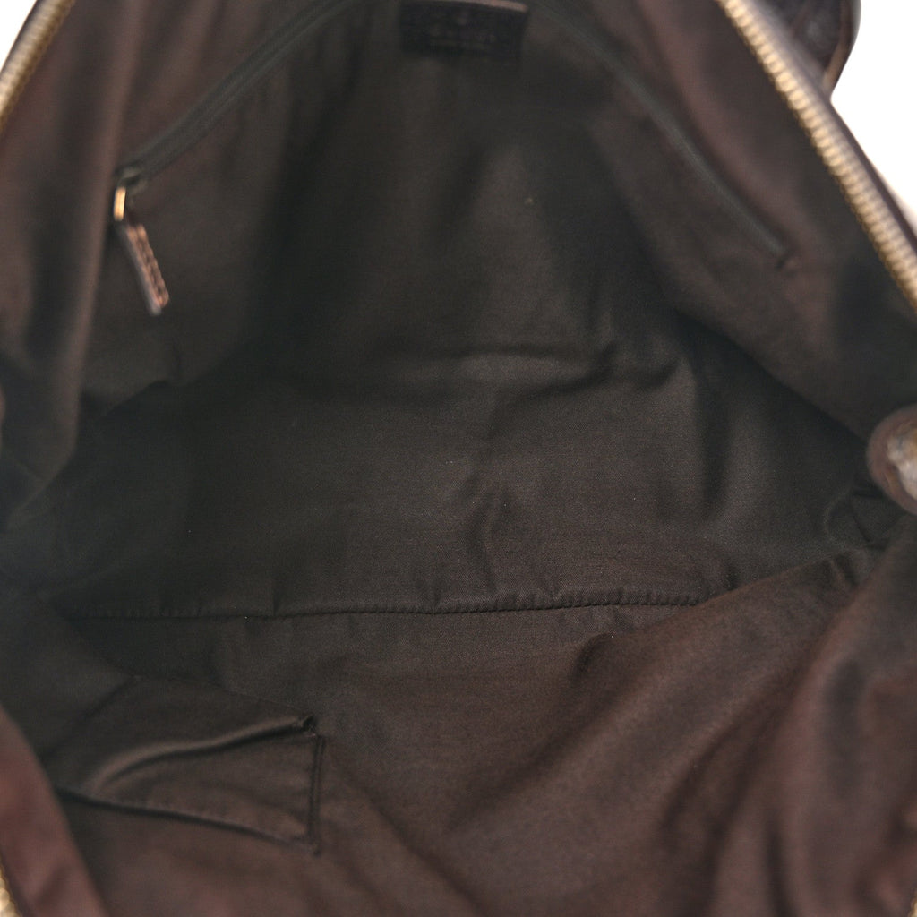 Monogram Medium Princy Tote Dark Brown