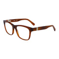 Lacoste Eyeglasses Square Full Rim, Blonde Havana Frame and Clear Demo Lenses Lens L2933218
