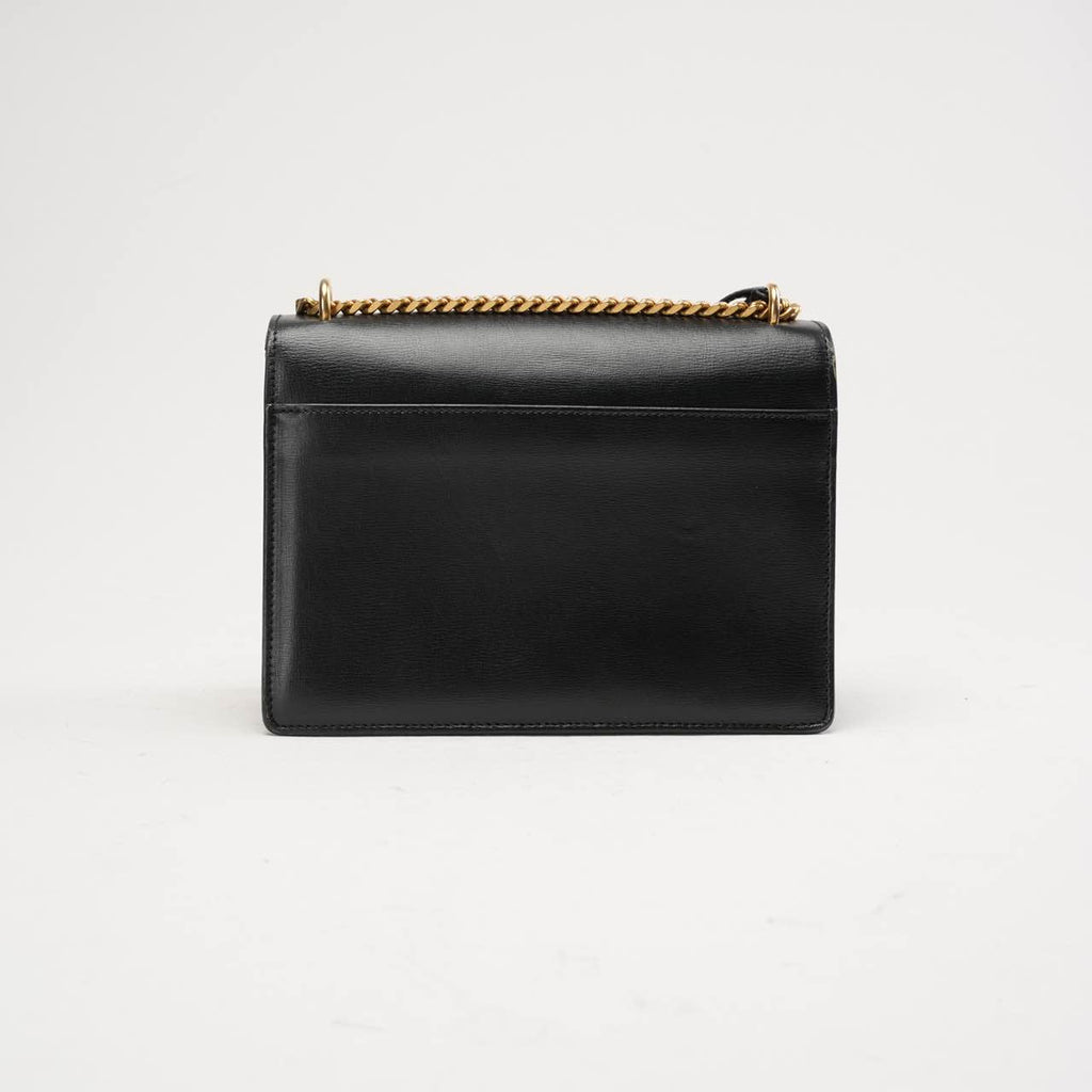 Saint Laurent Medium Monogram Sunset Calfskin Black 2018