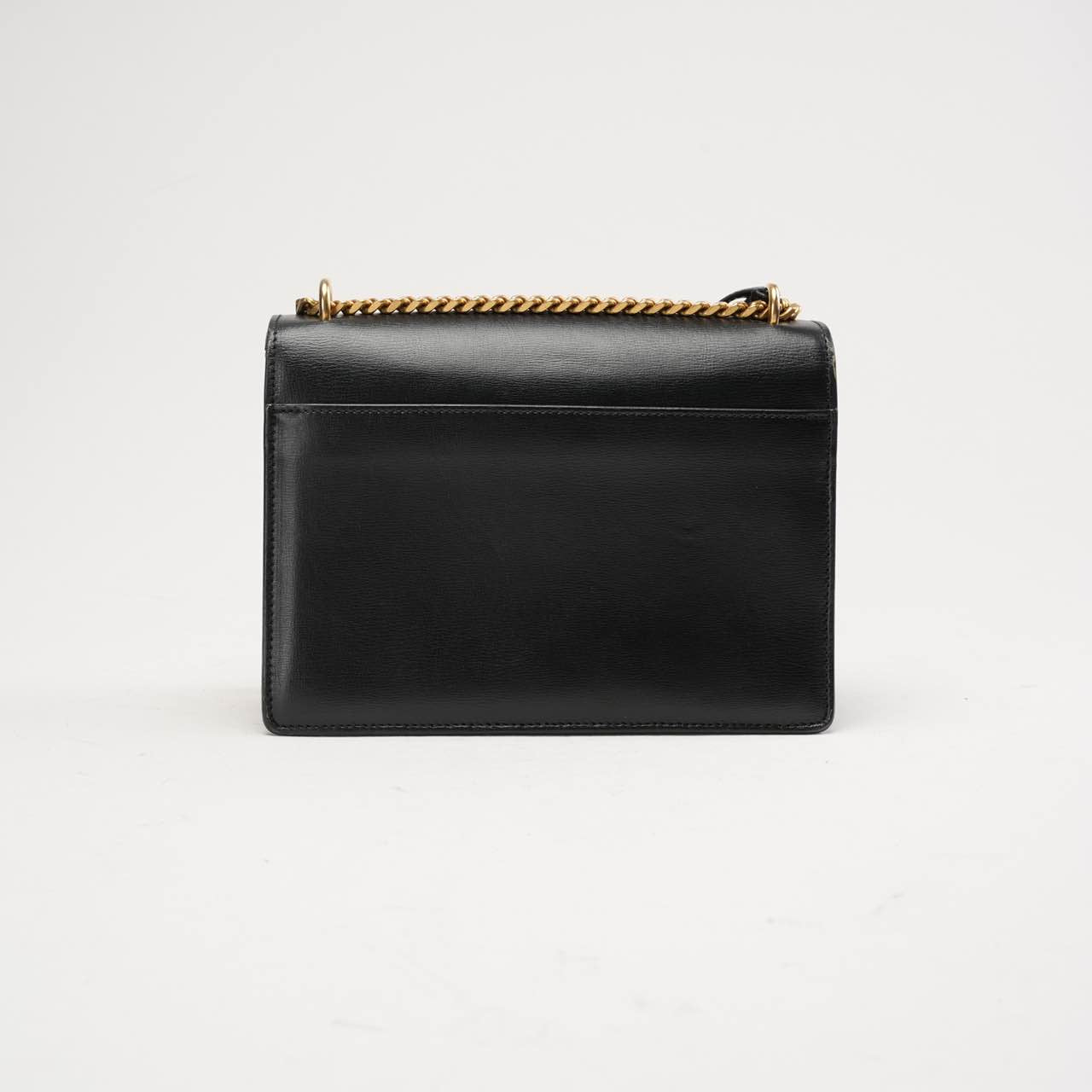 Saint Laurent Medium Monogram Sunset Calfskin Black 2018