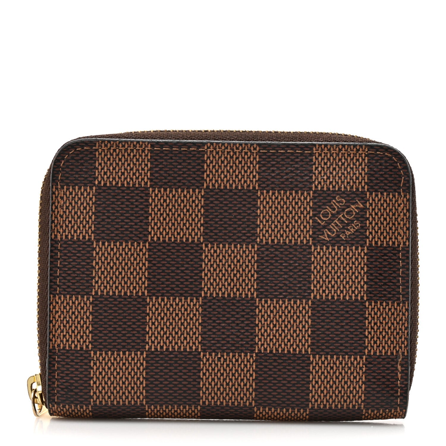 Damier Ebene Zippy Coin Purse