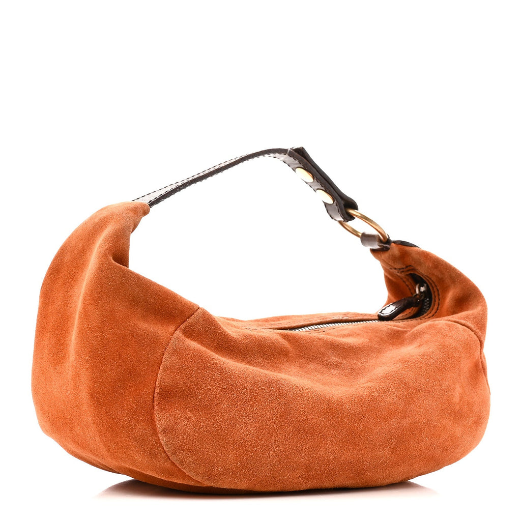 Suede Mini Bag Orange