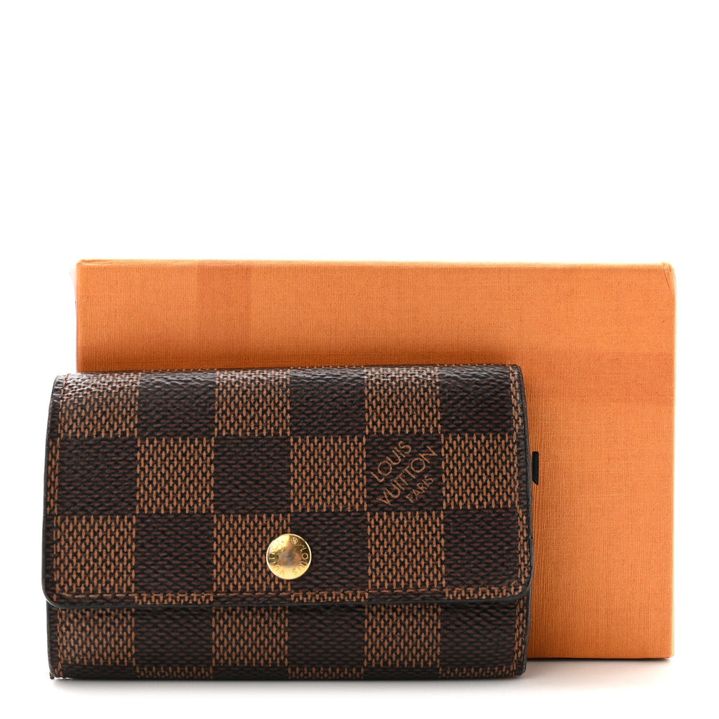 Damier Ebene Multicles 6 Key Holder