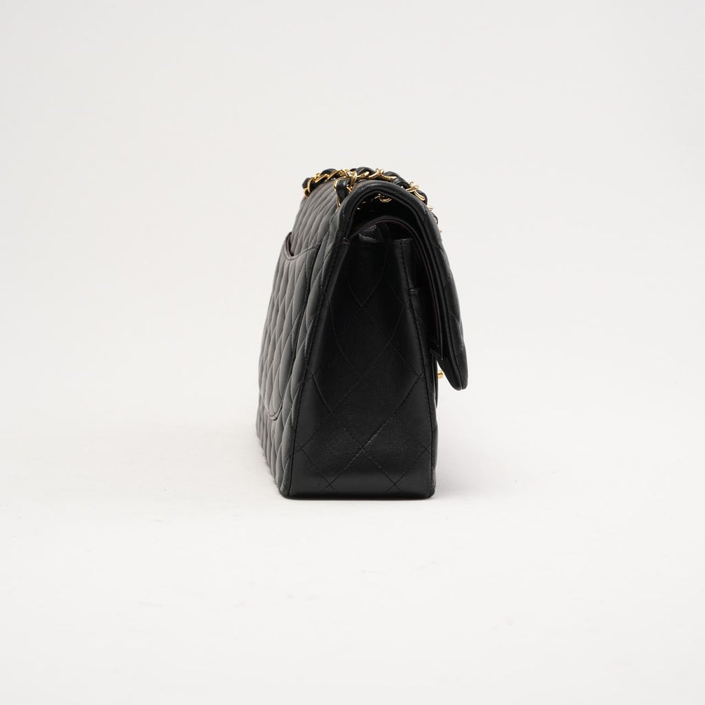 Chanel Jumbo Classic Double Flap Lamb Black 2017