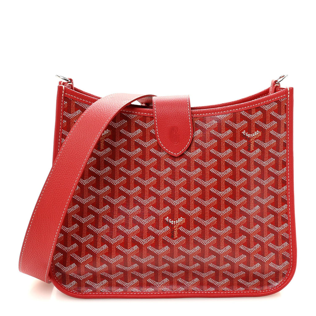 Goyardine Musette PM Bag Red