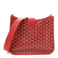 Goyardine Musette PM Bag Red