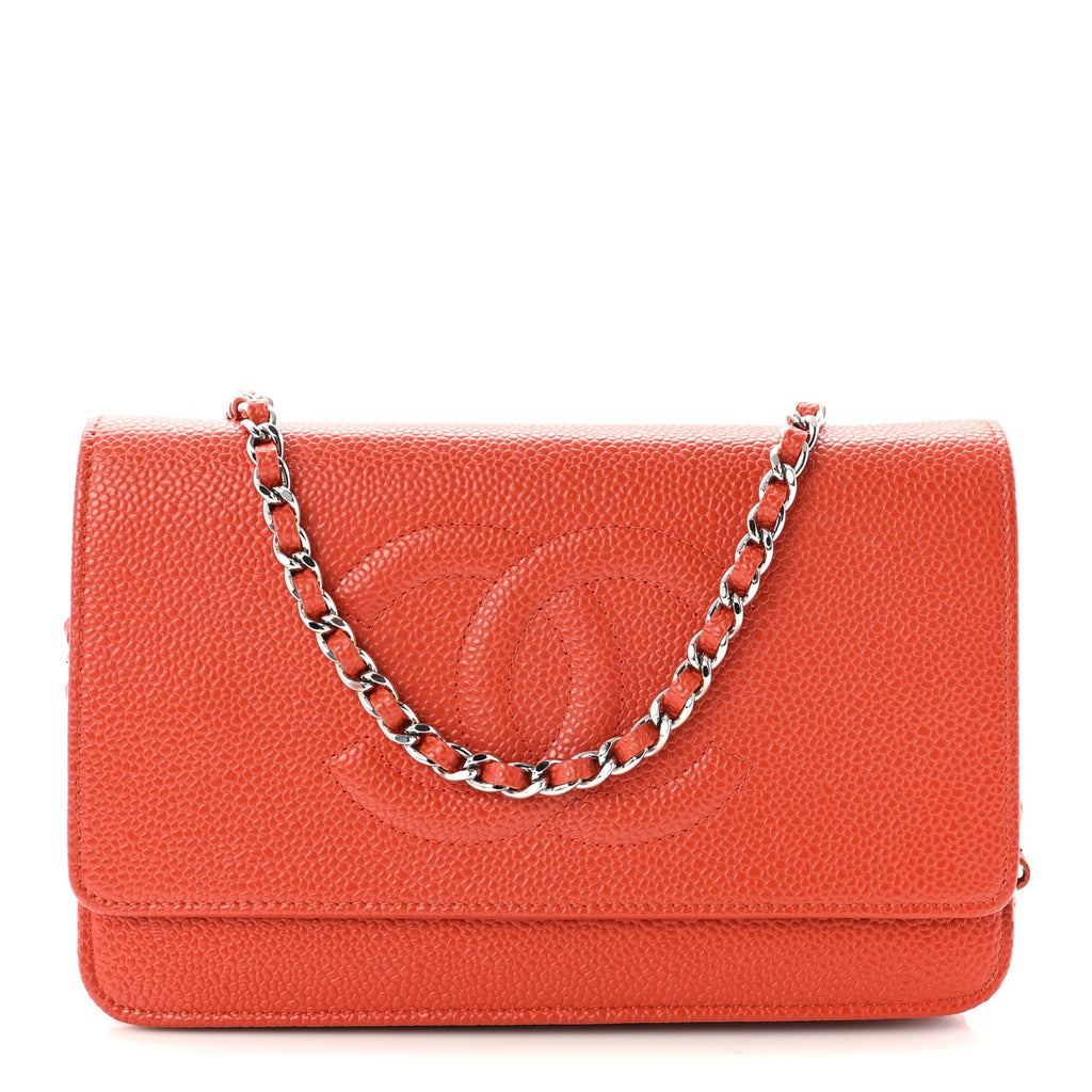 Caviar Timeless CC Wallet On Chain WOC Orange