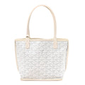 Goyardine Reversible Mini Anjou White