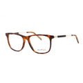 Salvatore Ferragamo Eyeglasses Square Full Rim, Havana Frame and Clear Demo Lenses Lens SF2926214