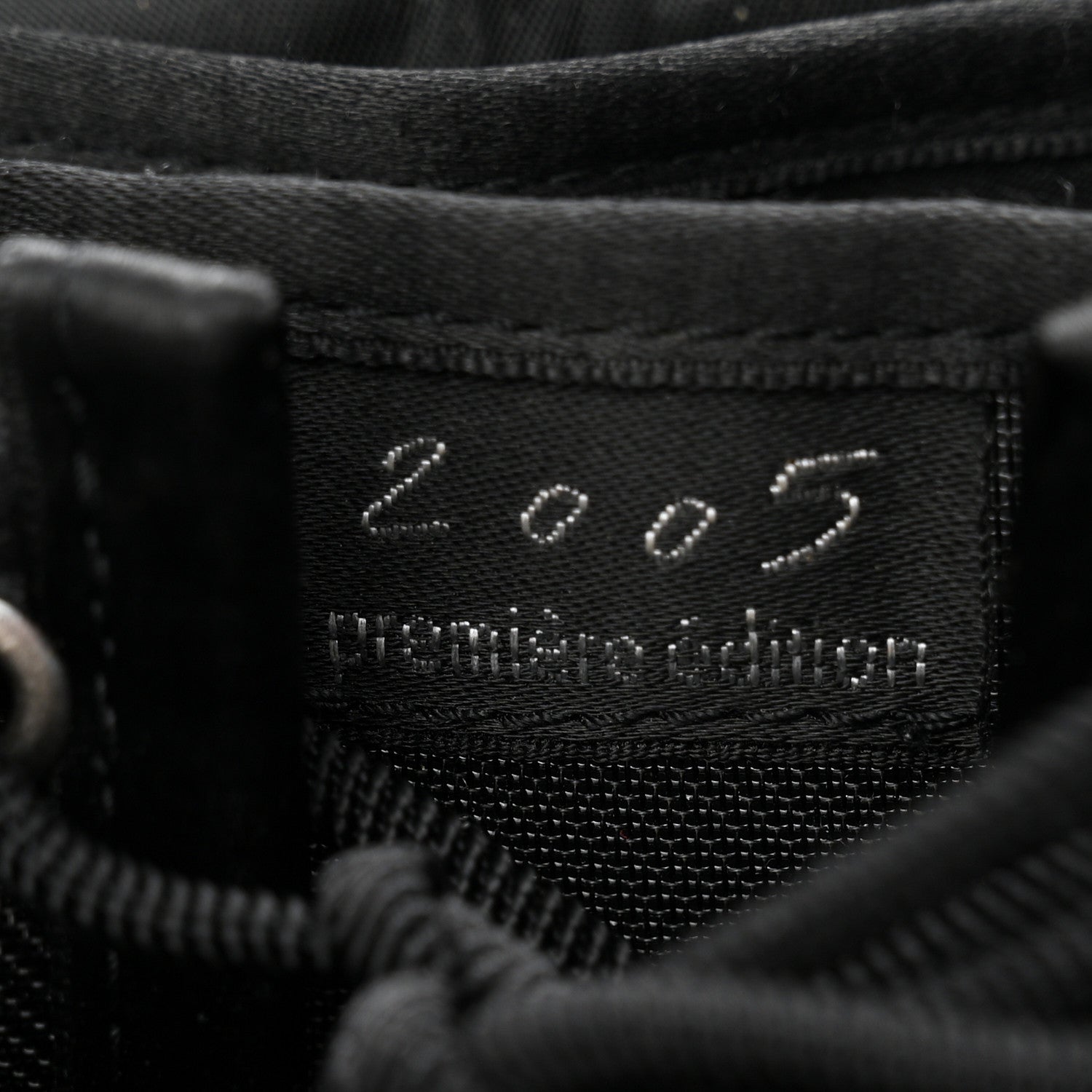 Lambskin Millennium 2005 Hard Case Bag Black