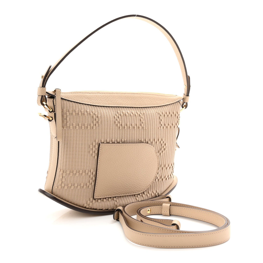 Taurillon Soft Woven D Motif Pin Swing Sirocco