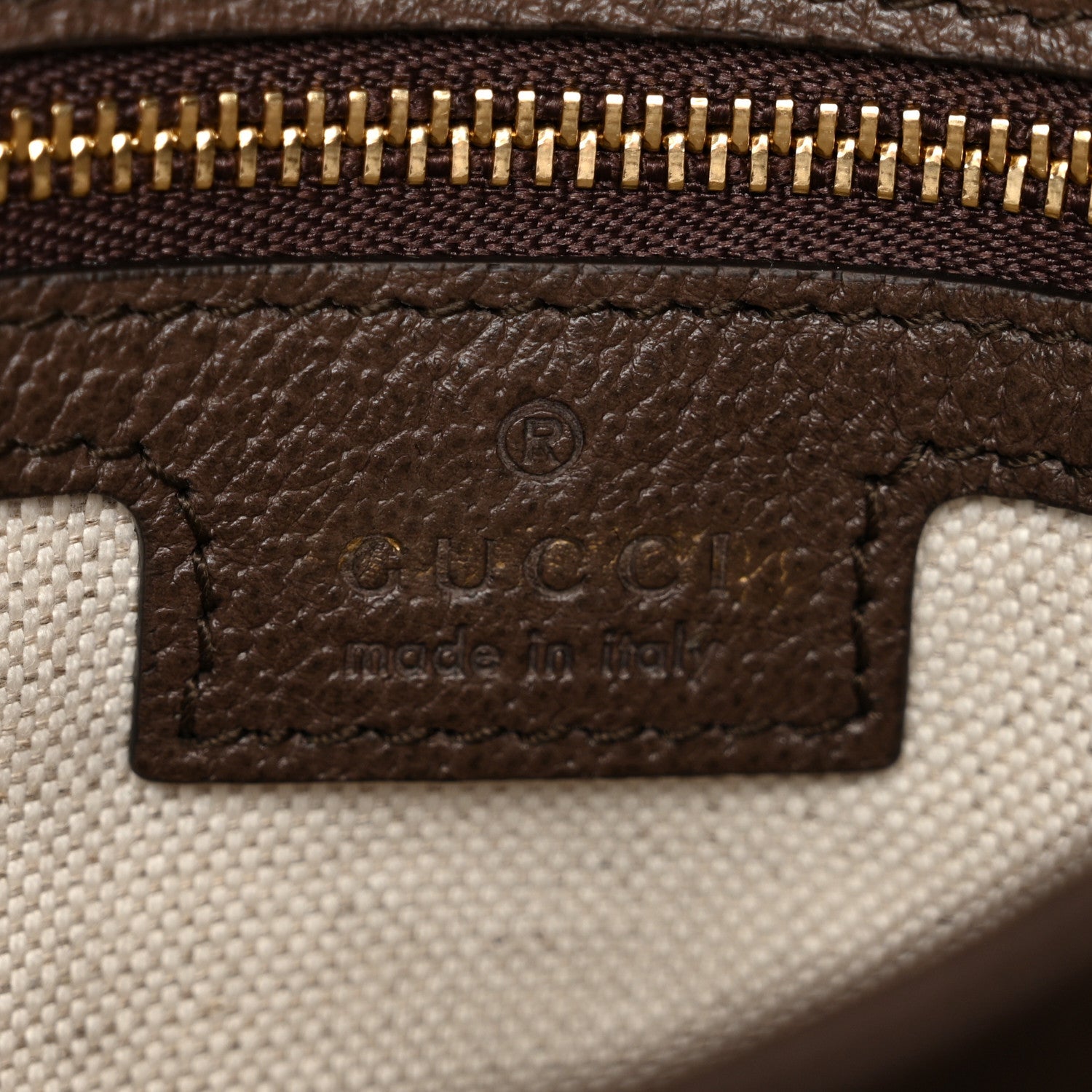 GG Supreme Monogram Textured Dollar Calfskin Web Medium Blondie Top Handle Shoulder Flap Bag Beige Ebony New Acero