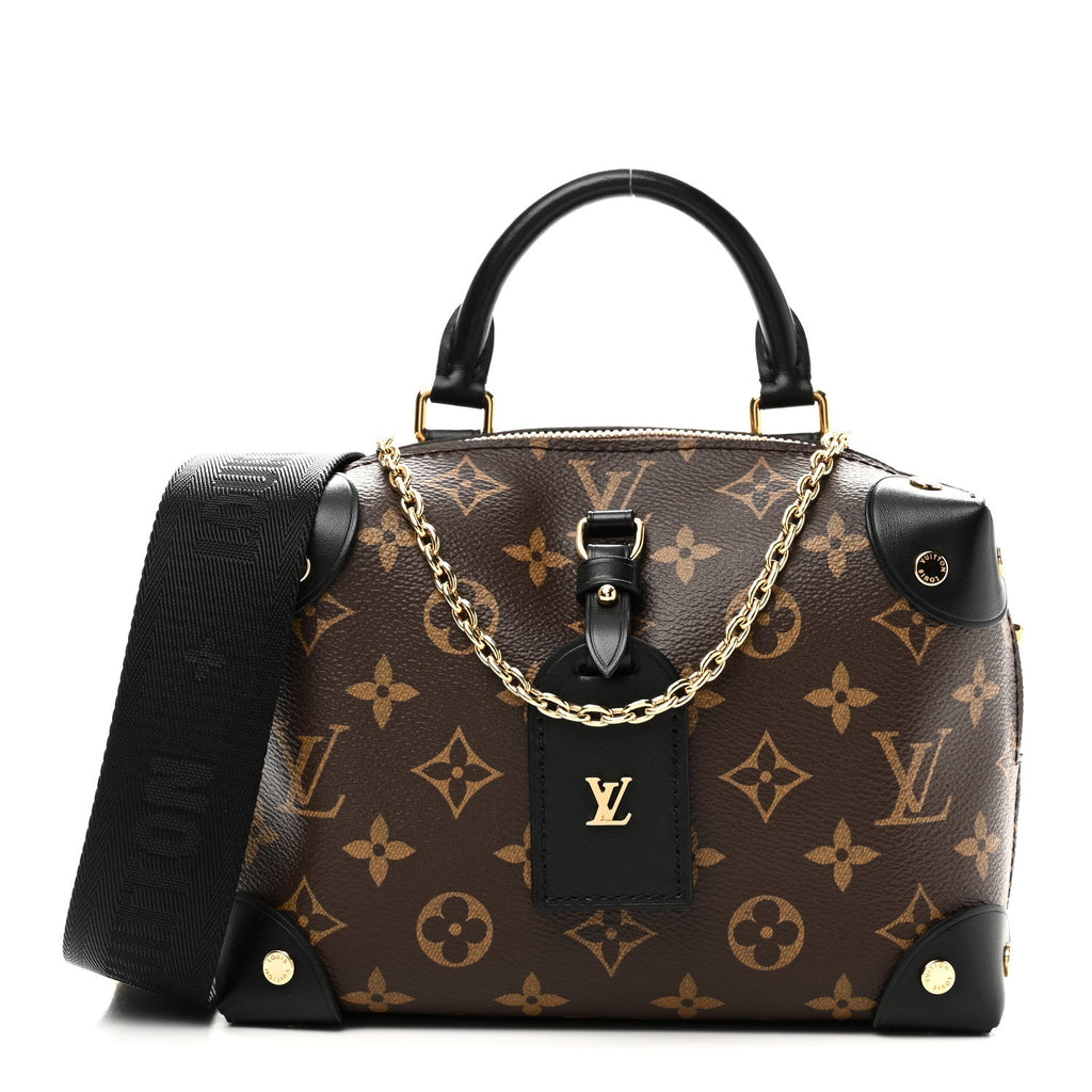 Monogram Petite Malle Souple Black