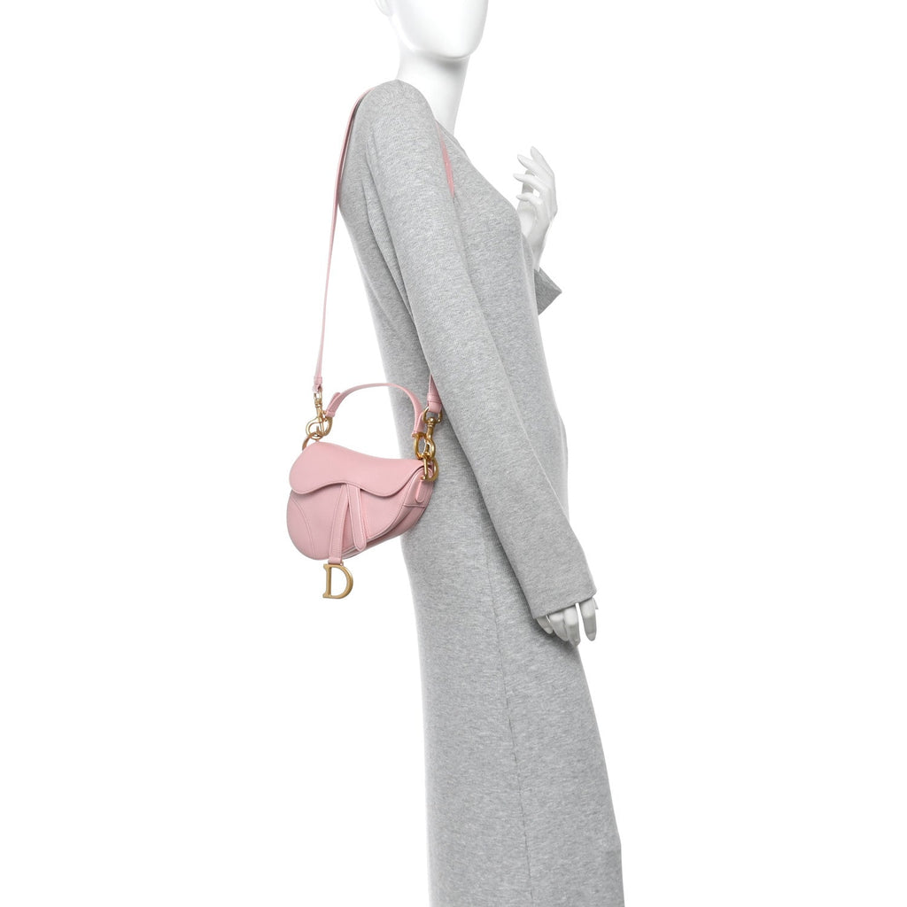 Deerskin Mini Saddle Bag With Strap Melacoton