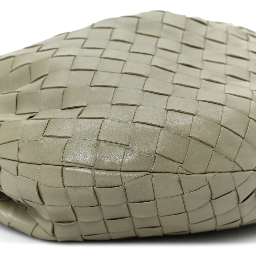 Nappa Intrecciato Teen Jodie Hobo Travertine