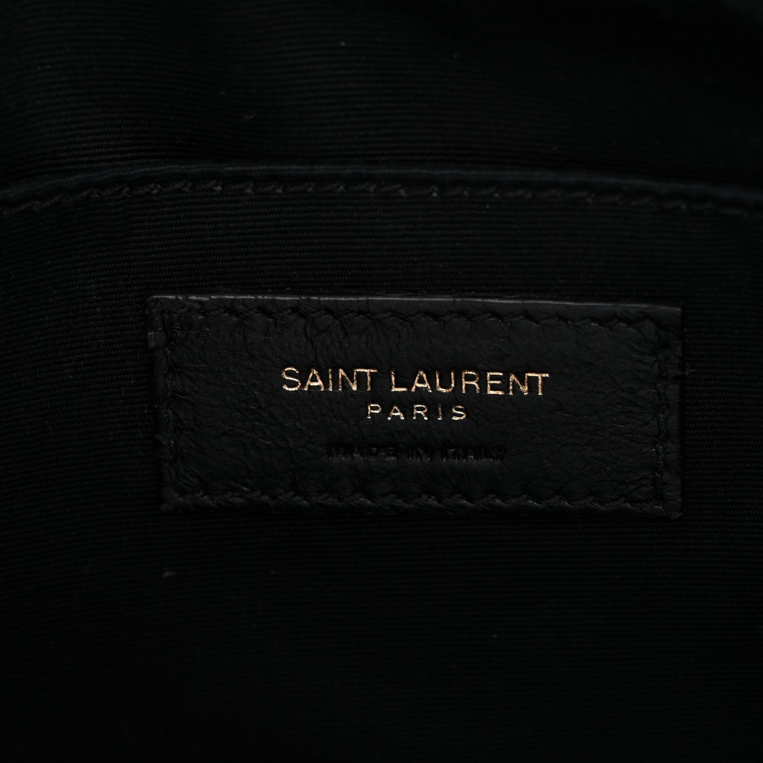Calfskin Matelasse Monogram Lou Camera Bag Black