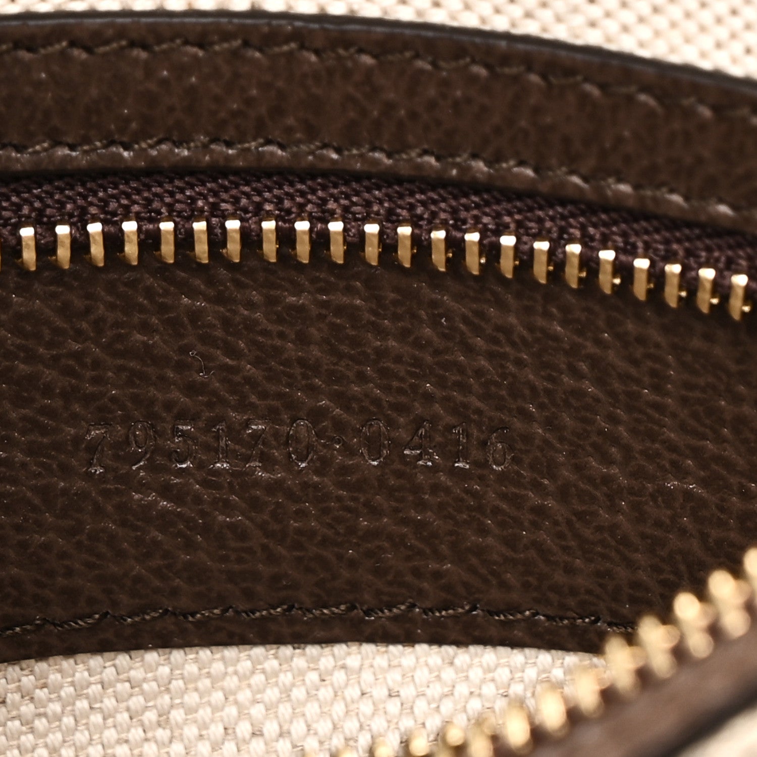 GG Supreme Monogram Textured Calfskin Web Super Mini Ophidia Shoulder Bag Beige Ebony New Acero