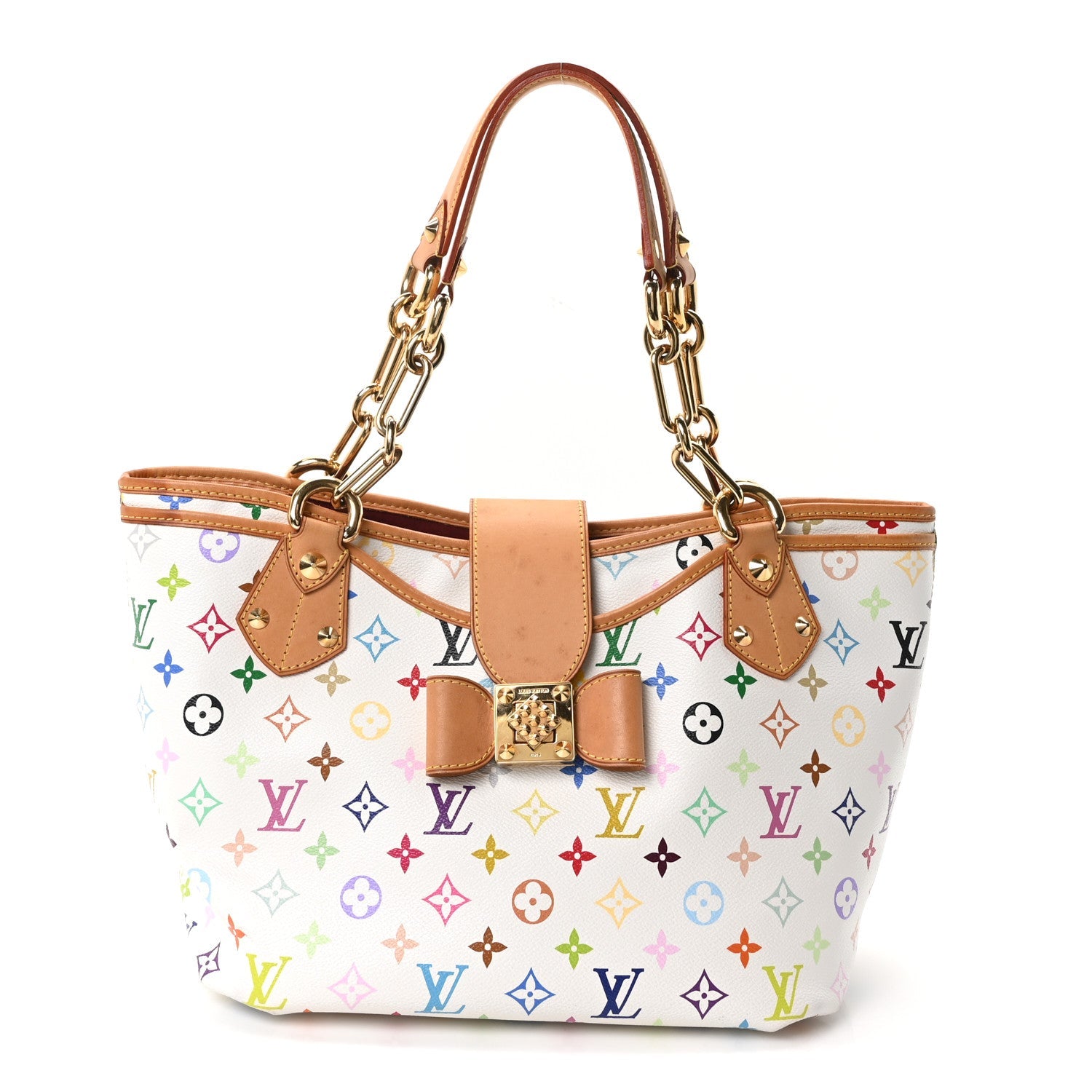 Monogram Multicolor Annie GM White