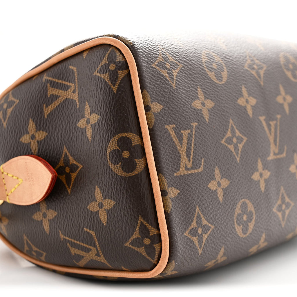 Monogram Speedy Bandouliere 20 Black Black